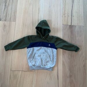 Original Penguin Green And Gray Sweatshirt Hoodie Size 4T